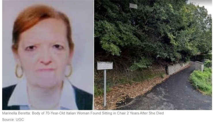 충격! 식탁에 앉은 채 2년 만에 발견된 여성 시신 VIDEO: Body of Italian woman, 70, found sitting in chair 2 years after death
