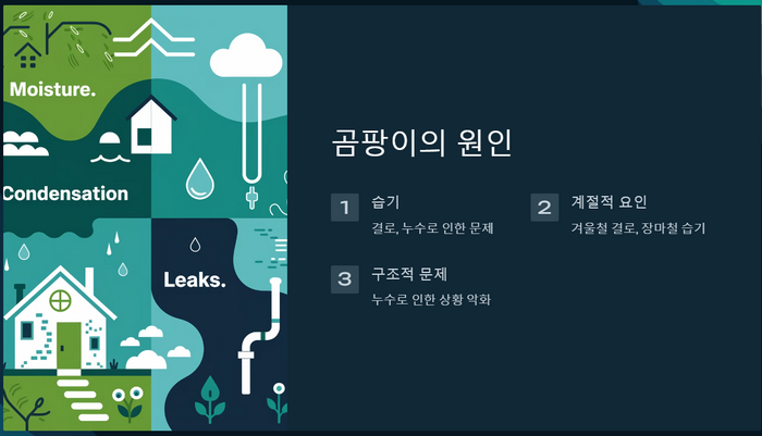 곰팡이-원인