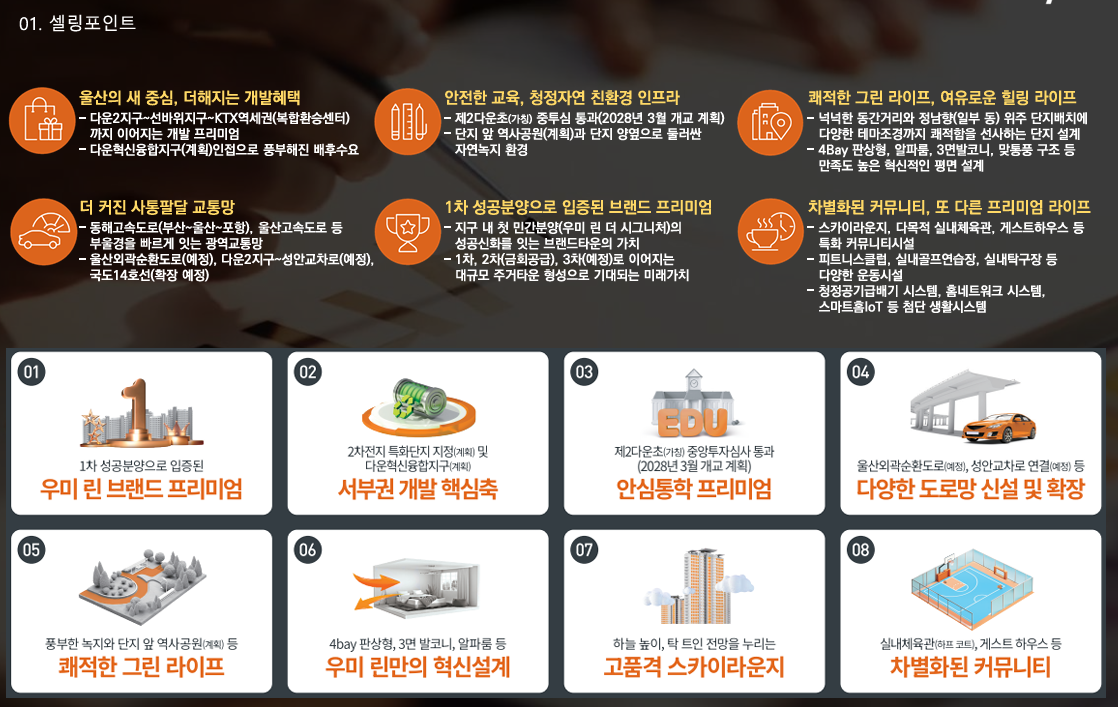 다운2지구 우미린 가격 및 투자 전망