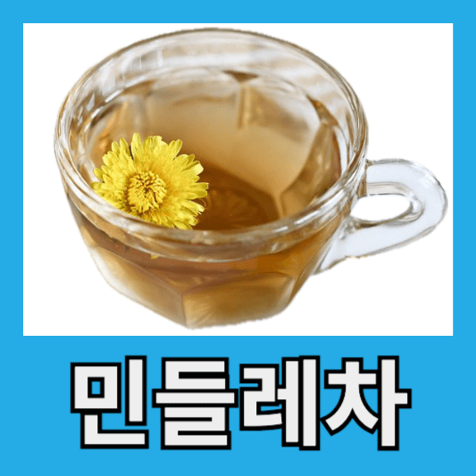 민들레차 먹는법