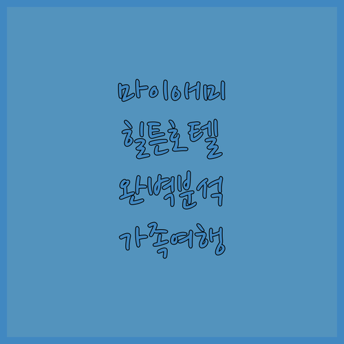 마이애미 힐튼 호텔 완벽 분석 공항 