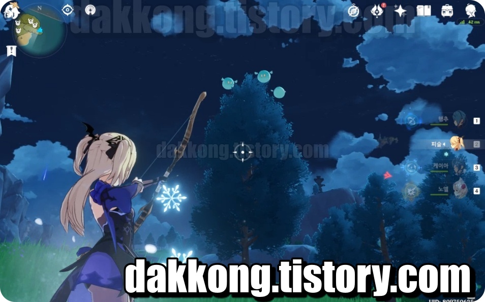 원신 나무위 퍼즐