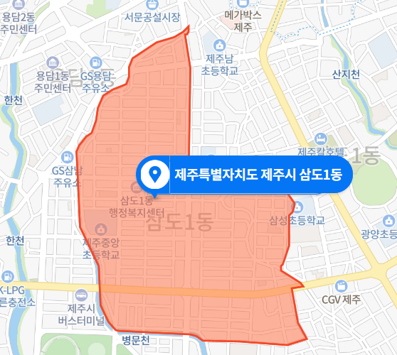  제주특별자치도 제주시 삼도동 교통사고 (2020년 11월 14일)