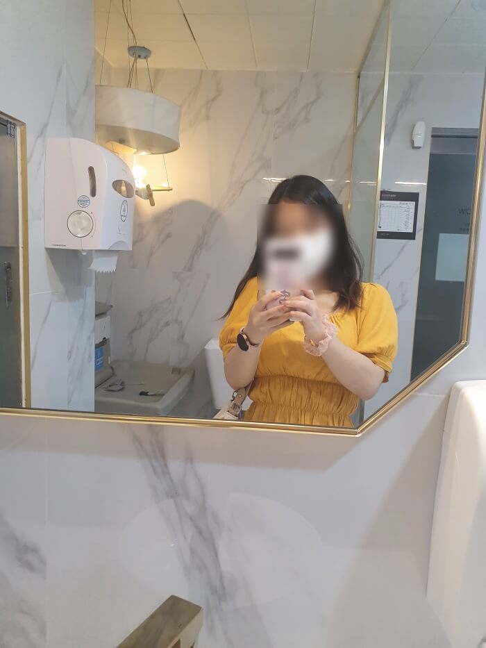 카페인신현리 화장실 사진