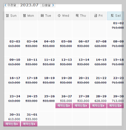  0726 아난티남해CC, 알펜시아CC, 통영동원로얄CC, 경도CC 1박2일 골프패키지 가격, 날씨