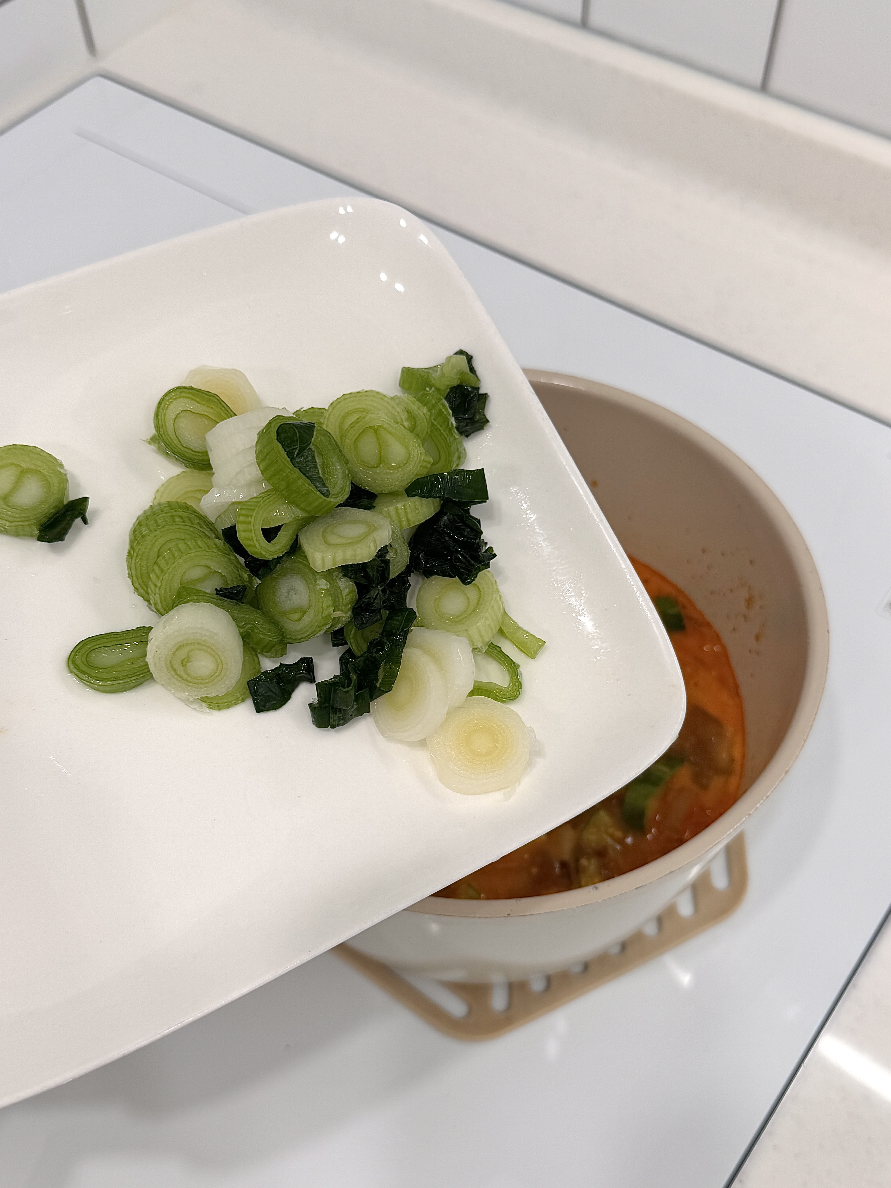 고깃집 된장찌개 만드는법 대파