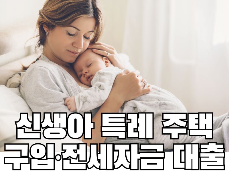 신생아 특례 주택 구입·전세자금 대출