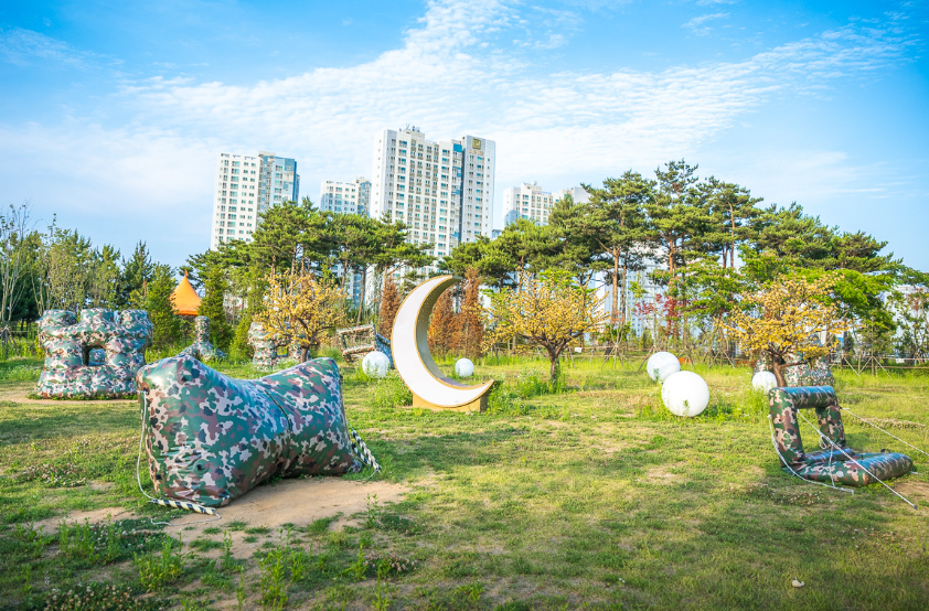 서울 근교 애견 반려견 동반 캠핑장 청라 해변공원 캠핑장