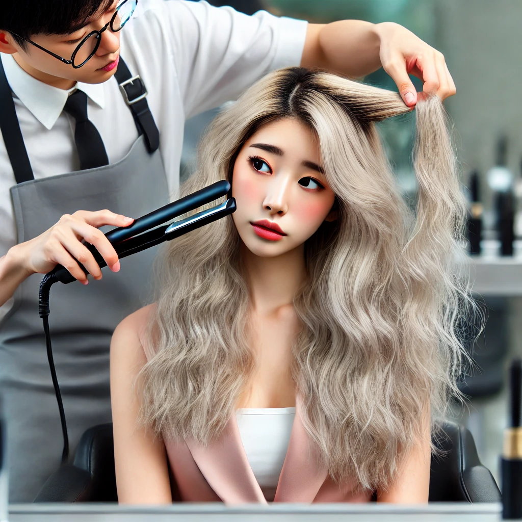 탈색모 아아롱