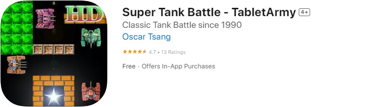 Super Tank Battle - TabletArmy
