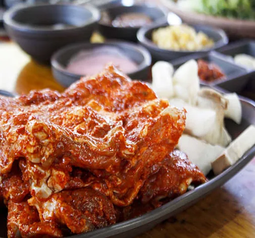 참나무숯불닭갈비