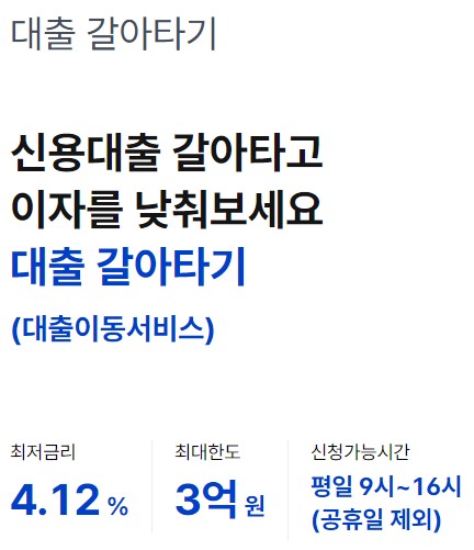 케이뱅크 대출 갈아타기