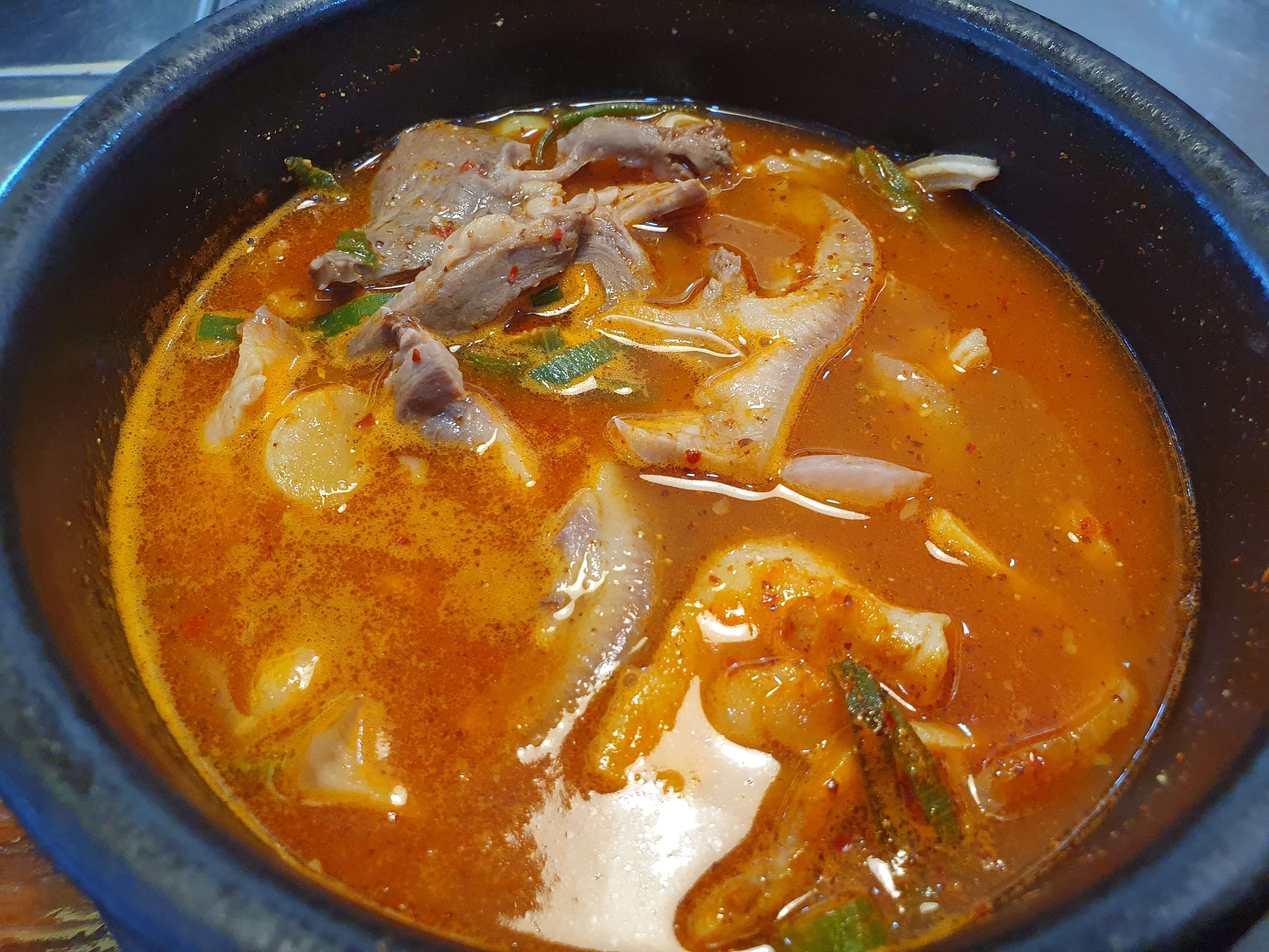 얼큰 순댓국 맛있게 만드는 방법5