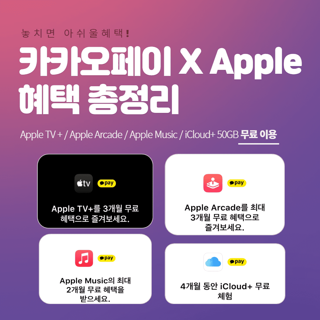 카카오페이 애플