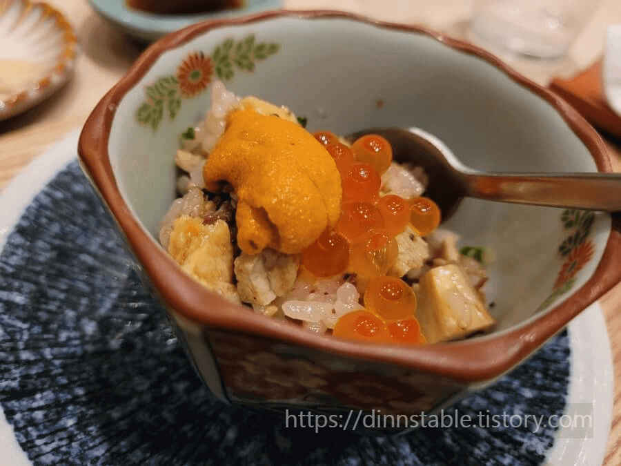 스시심 타카이의 알밥