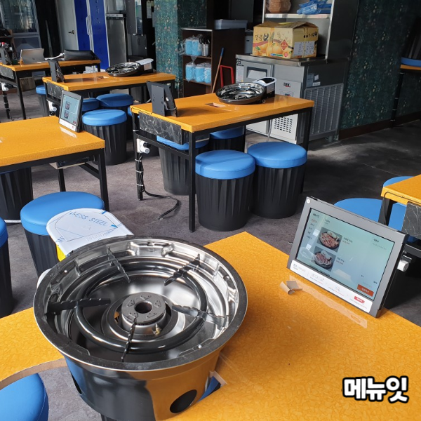  주공 길음직영점 성북구 테이블오더 메뉴잇 설치 사례
