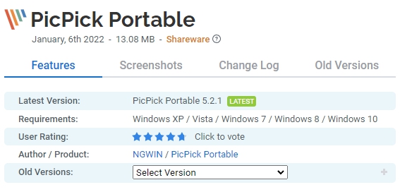 PicPick-Portable