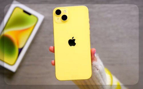 애플 노란색 아이폰14