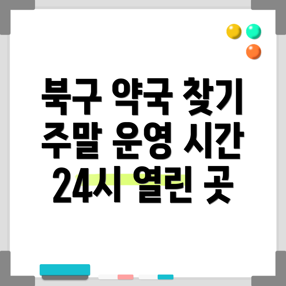 대구광역시 북구 24시 약국