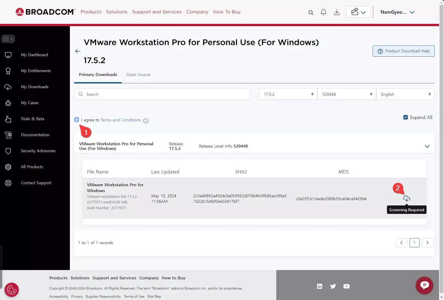 VMware Workstation Pro 를 무료로 사용하는 간단한 방법 캡쳐 4