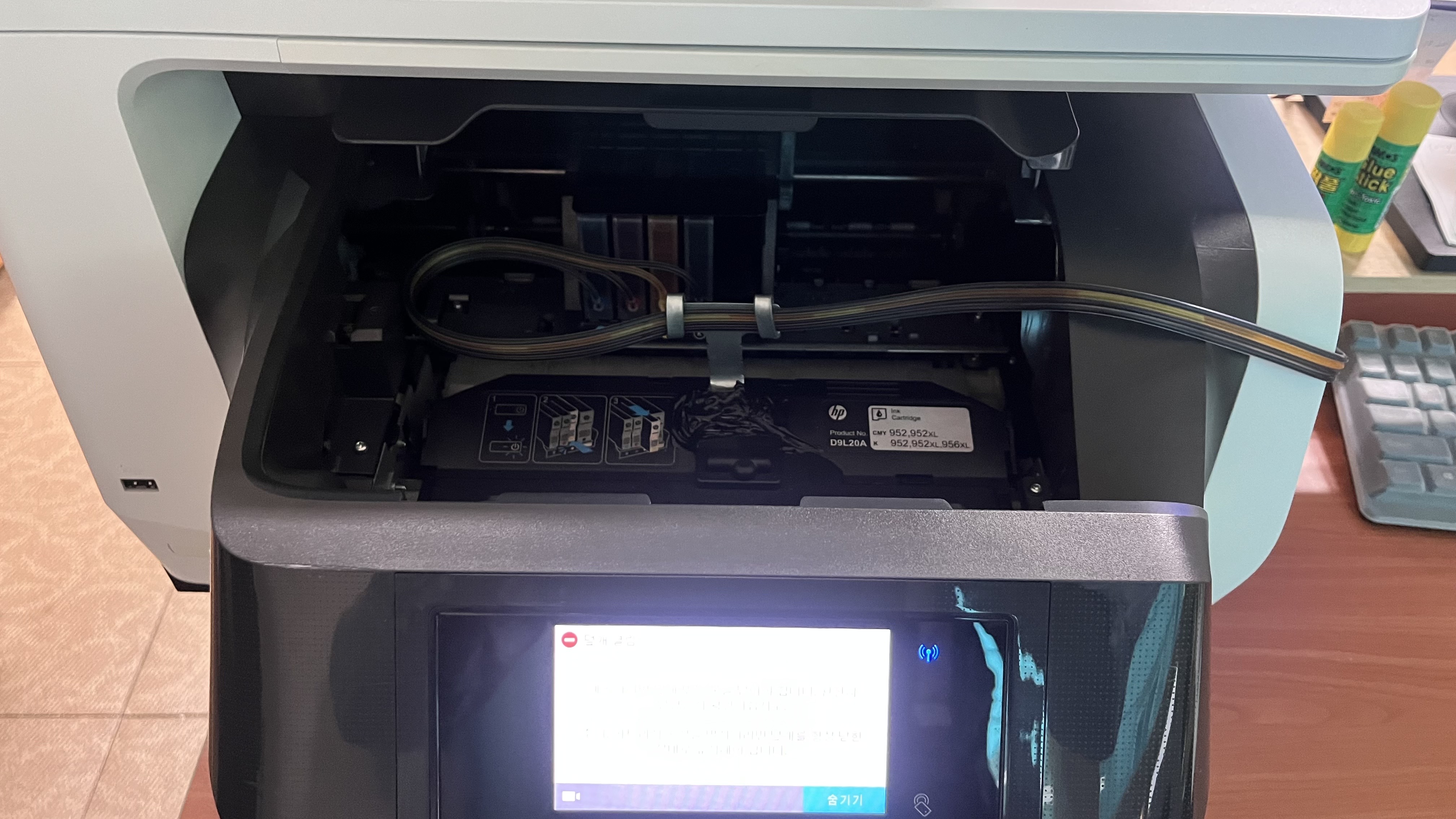  가산동 복합기렌탈 사무실복합기 추천 hp8730 컬러복합기 후기