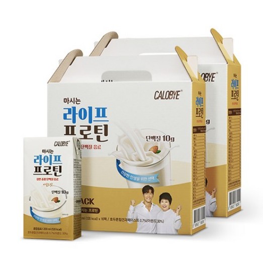  라이프 프로틴: 김종국 단백질 음료