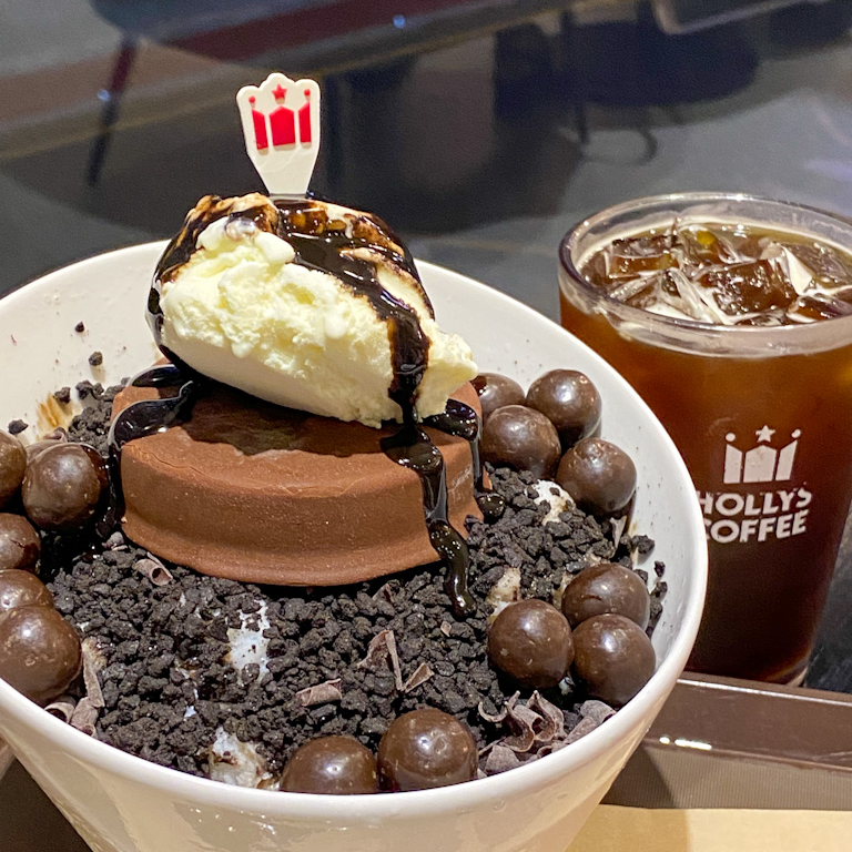 블랙-몬스터-초코-빙수-아메리카노