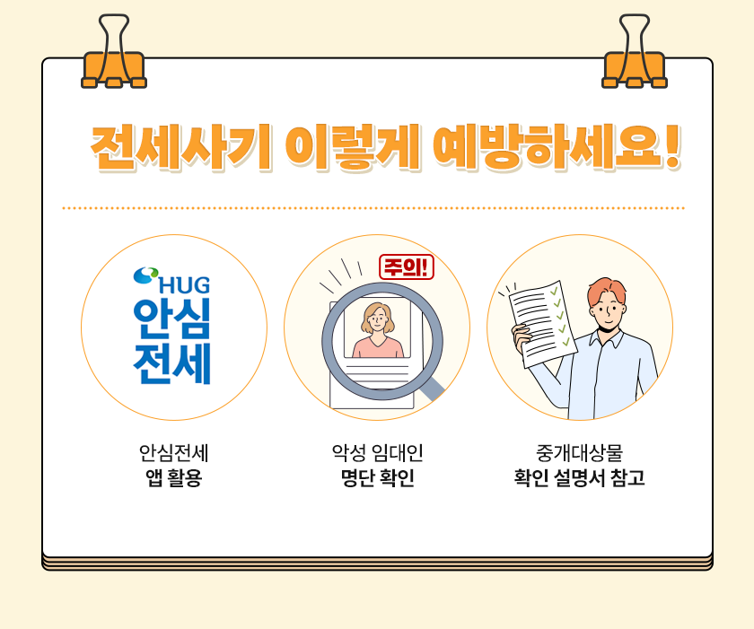 전세사기를 예방하기 위한 활용 꿀팁