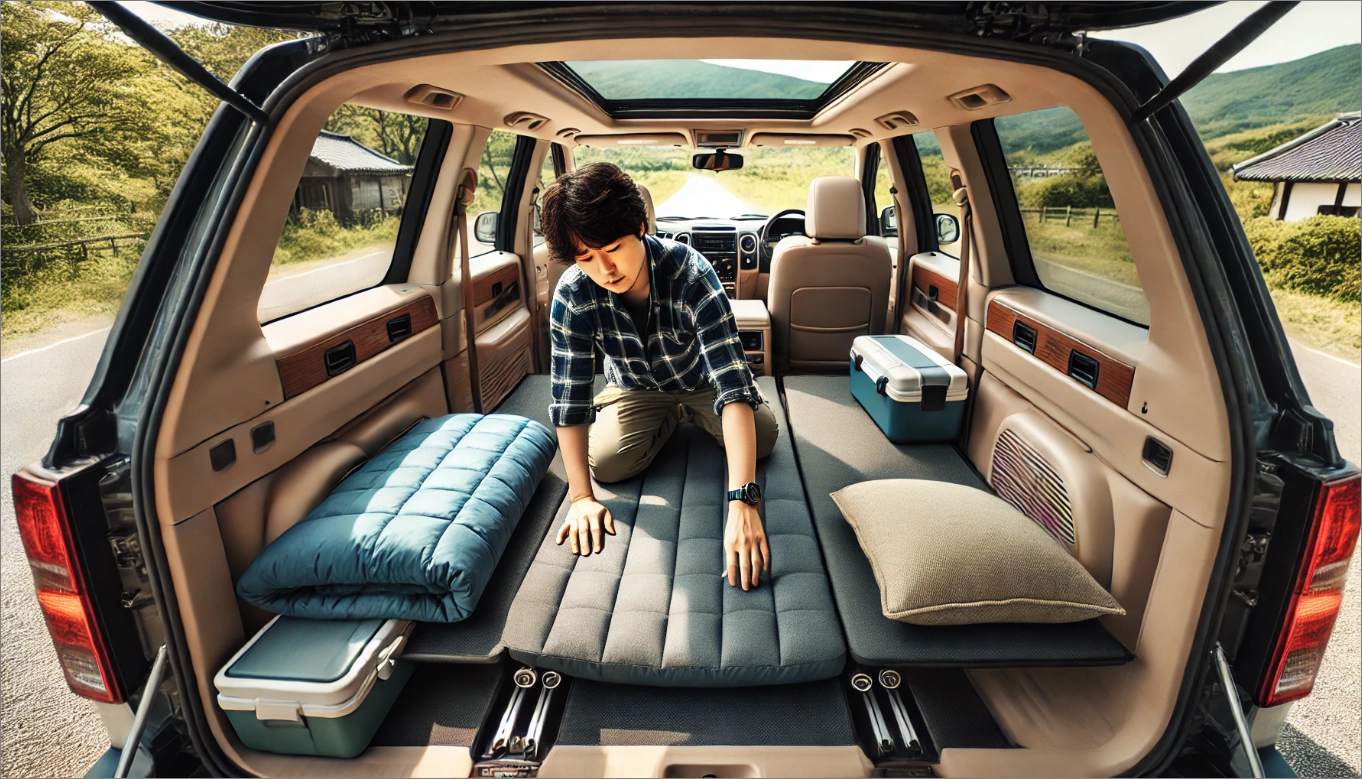 SUV 트렁크를 활용한 캠핑 세팅법과 필수 장비, 그리고 편리하게 캠핑을 즐기는 노하우를 소개합니다.