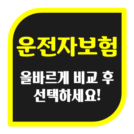  운전자보험 가격 쉽게 이해! 운전자보험 가입 전에 알아야 할 진짜 운전자보험료