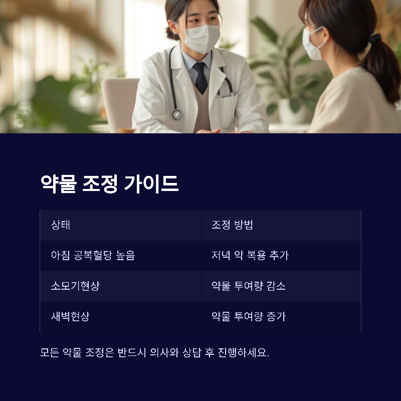 약제 투여량 조절