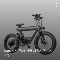 전기 자전거 추천