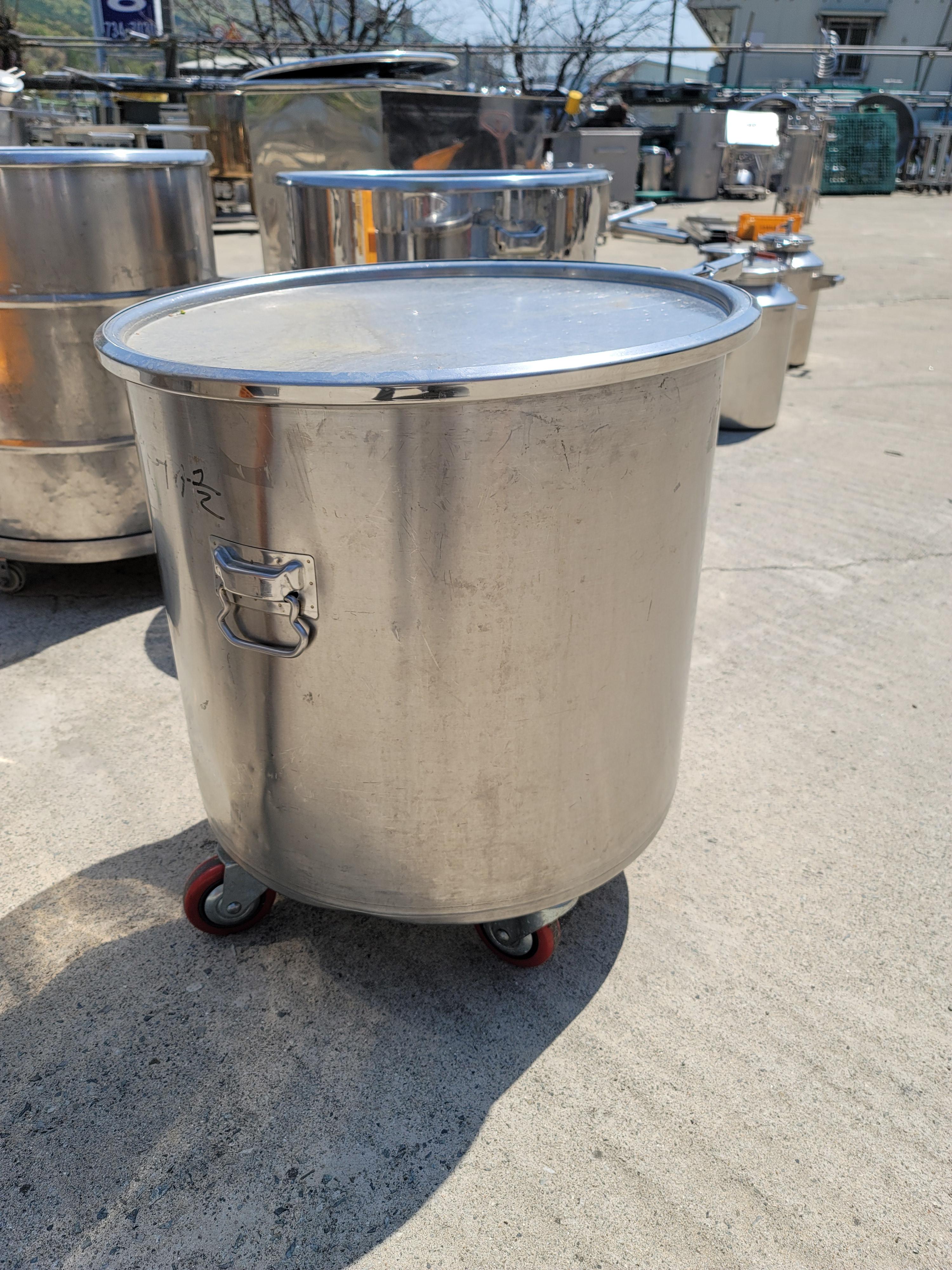  이동식스텐용기/이동식용기/이동식써스용기/125L