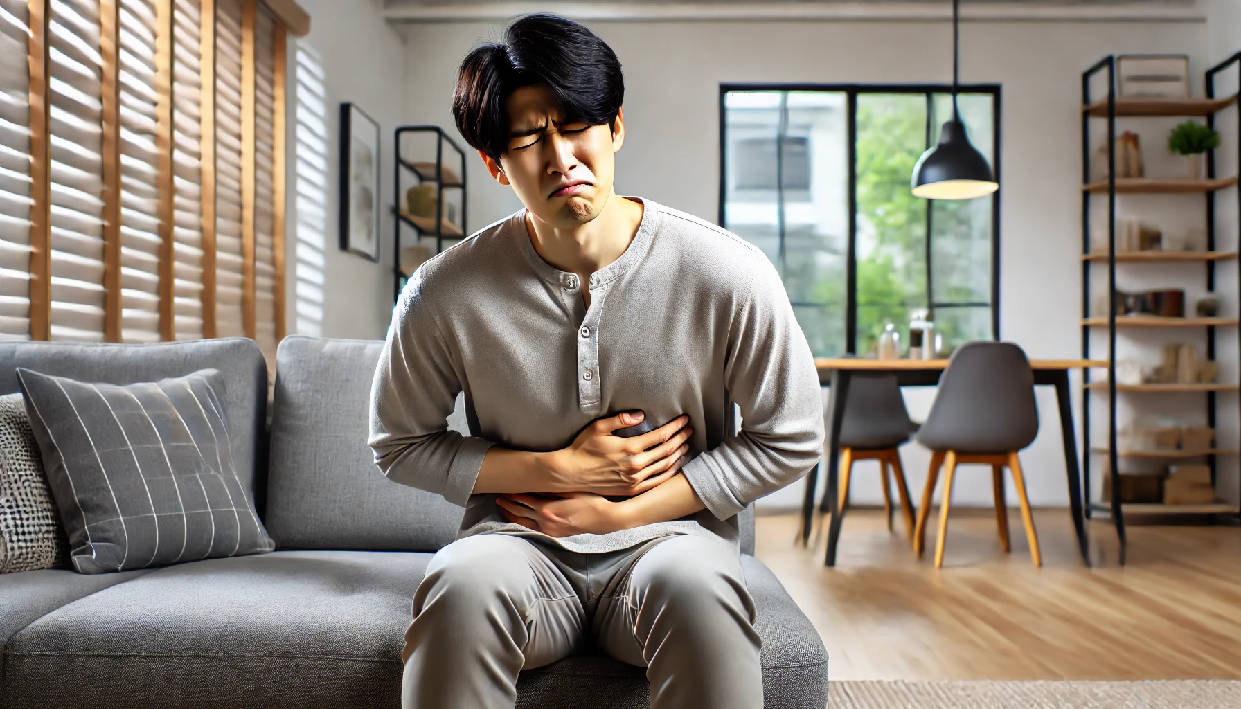 소화_안될때_자세_지압_음식