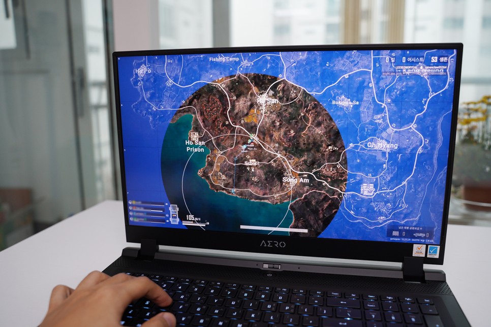 그래픽 작업용 AERO 17 HDR XD 6