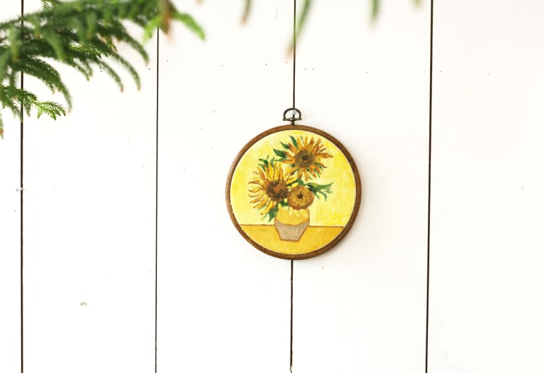 아몬드나무 별이 빛나는 밤 해바라기 인테리어 프레임 잠실 취미미술 아트 블라썸 고흐 아크릴 명화 원데이 클래스 20