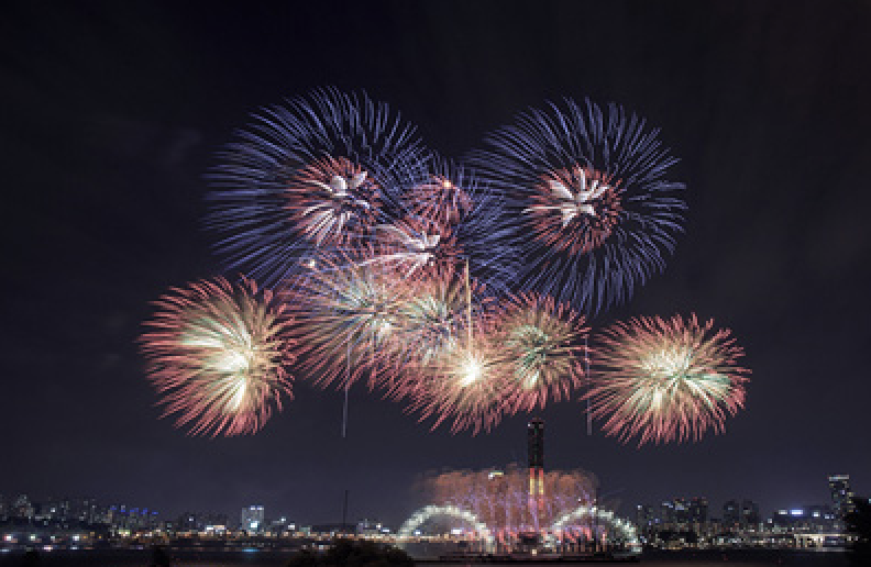 2022년 서울세계불꽃축제 사진