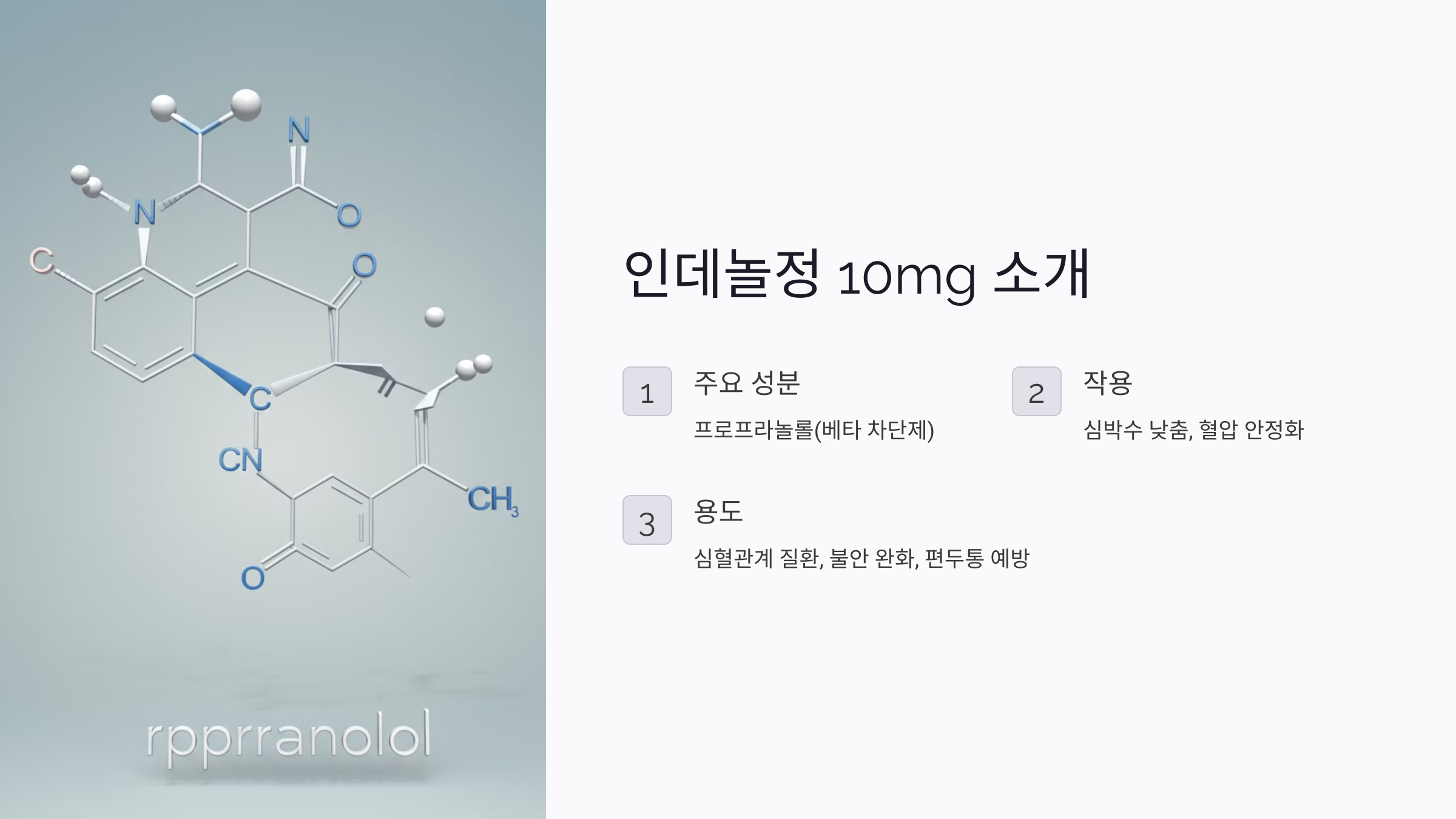 인데놀정 10mg