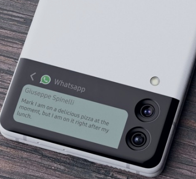 발매일 중급형 폴더블 핸드폰 삼성 갤럭시 Z 플립 3