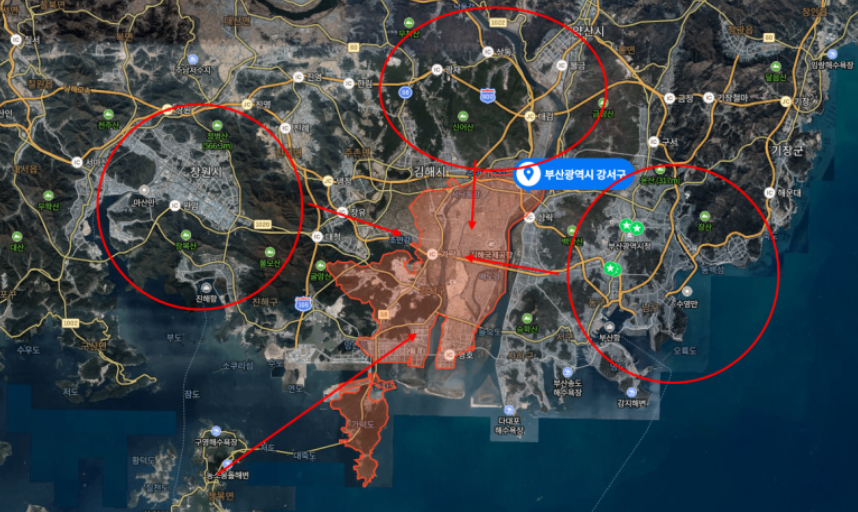  송도가 마냥 부러운 부산의 명지, 에코델타시티.....그리고 강서