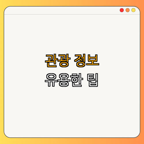 4. 유용한 정보