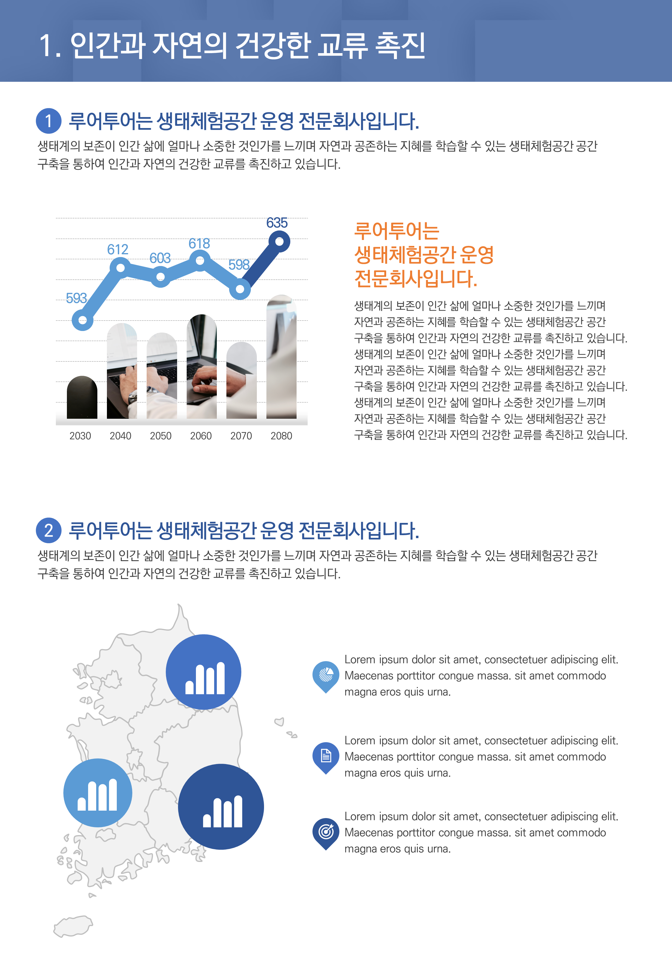  심플한 세로 ppt 템플릿 제안서 보고서 세로형 파워포인트 양식