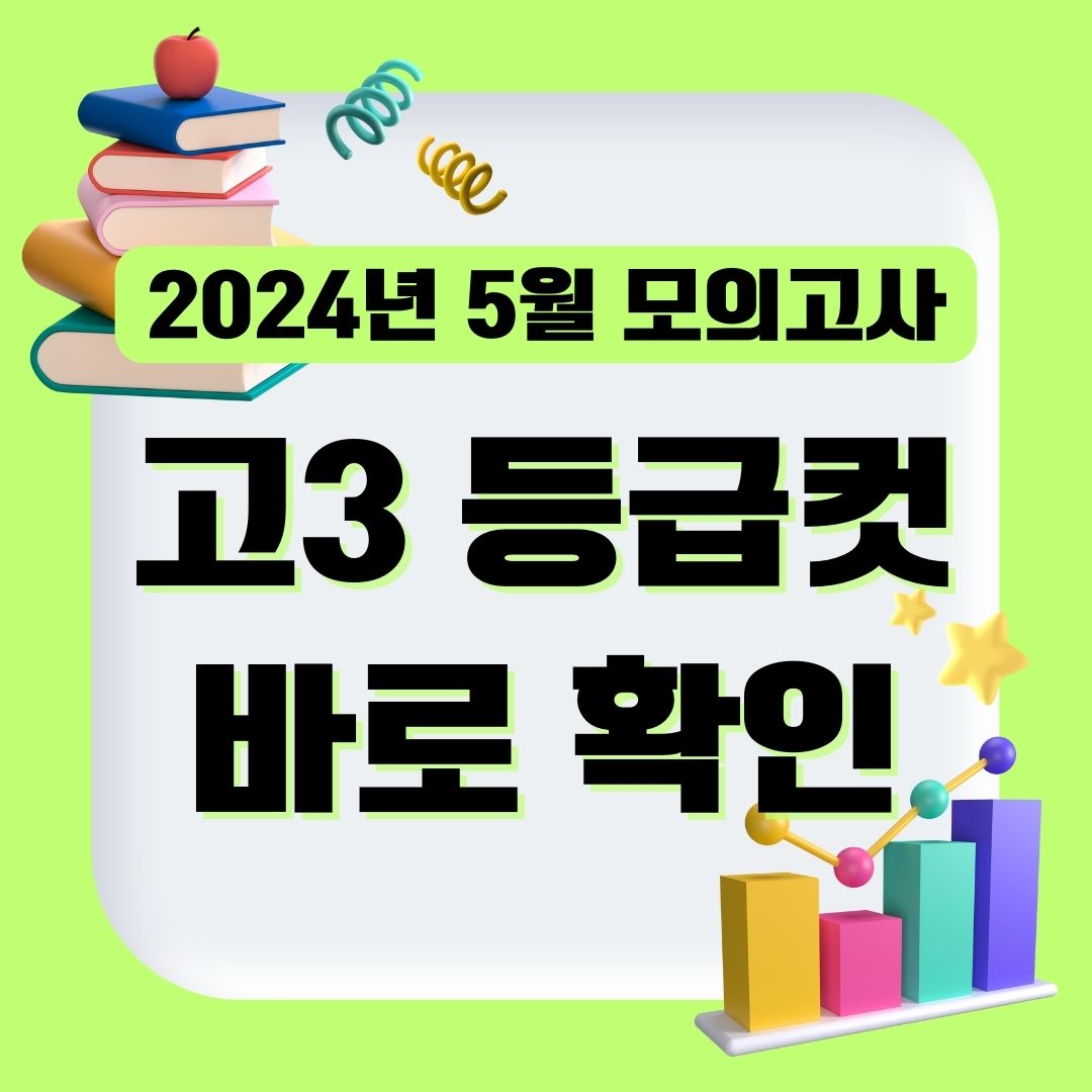 2024년 5월 모의고사 등급컷