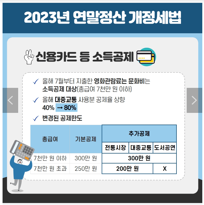 연말정산 개정세법