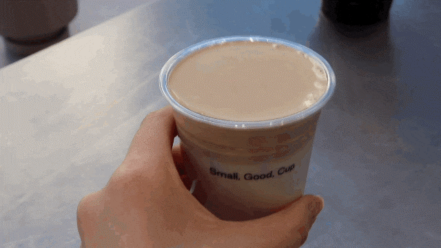 커피숍 스몰굿커피 동의대점 너티밀크가 맛있던 부산 9