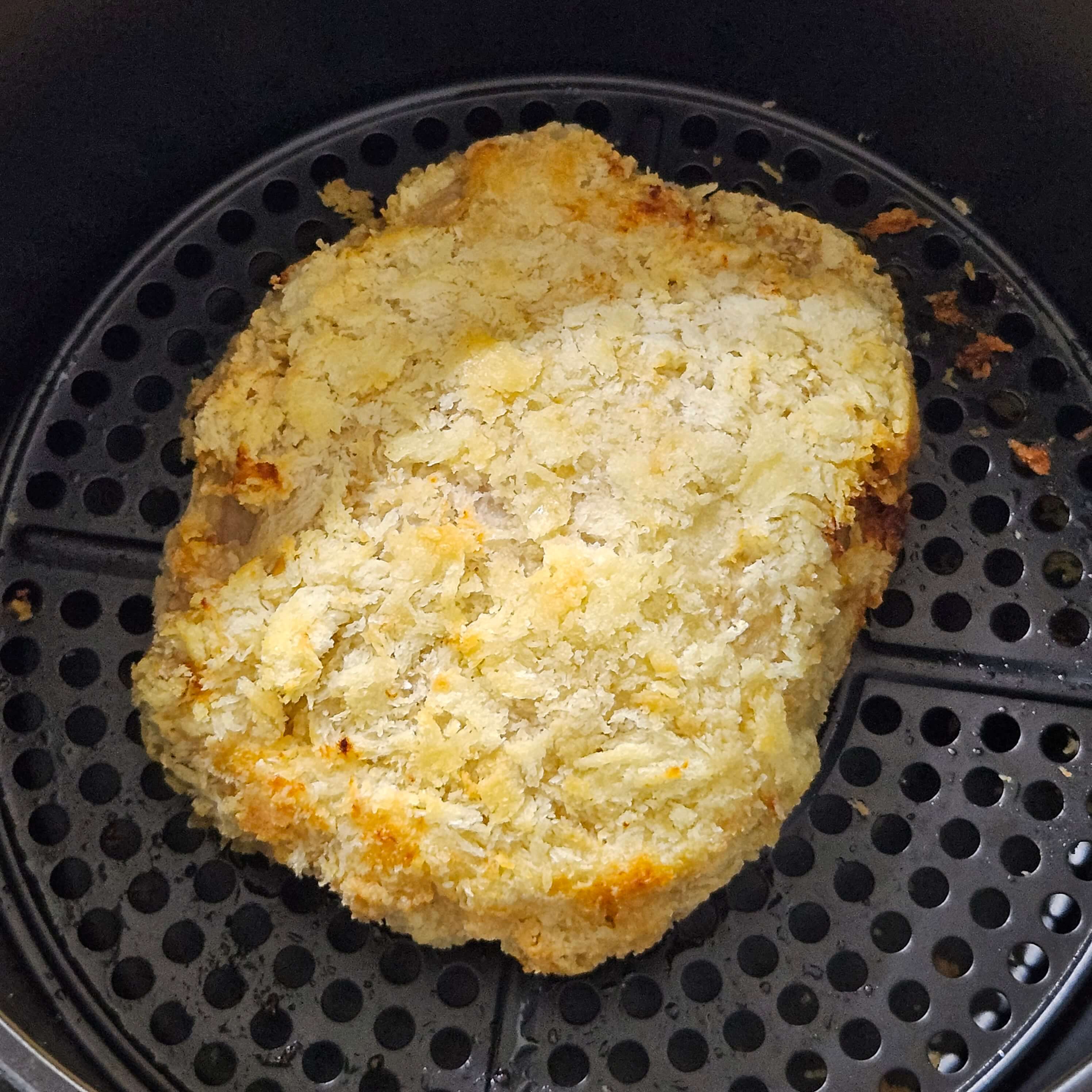 피코크 고구마 치즈 돈까스 에어프라이어 조리과정