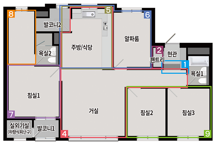 음성 푸르지오 센터피크 84A