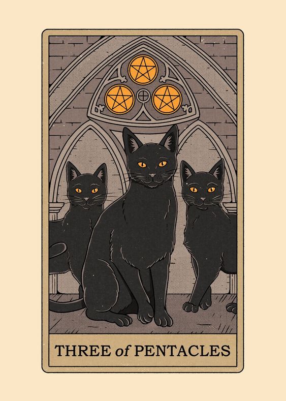 three of pentacles tarot card
