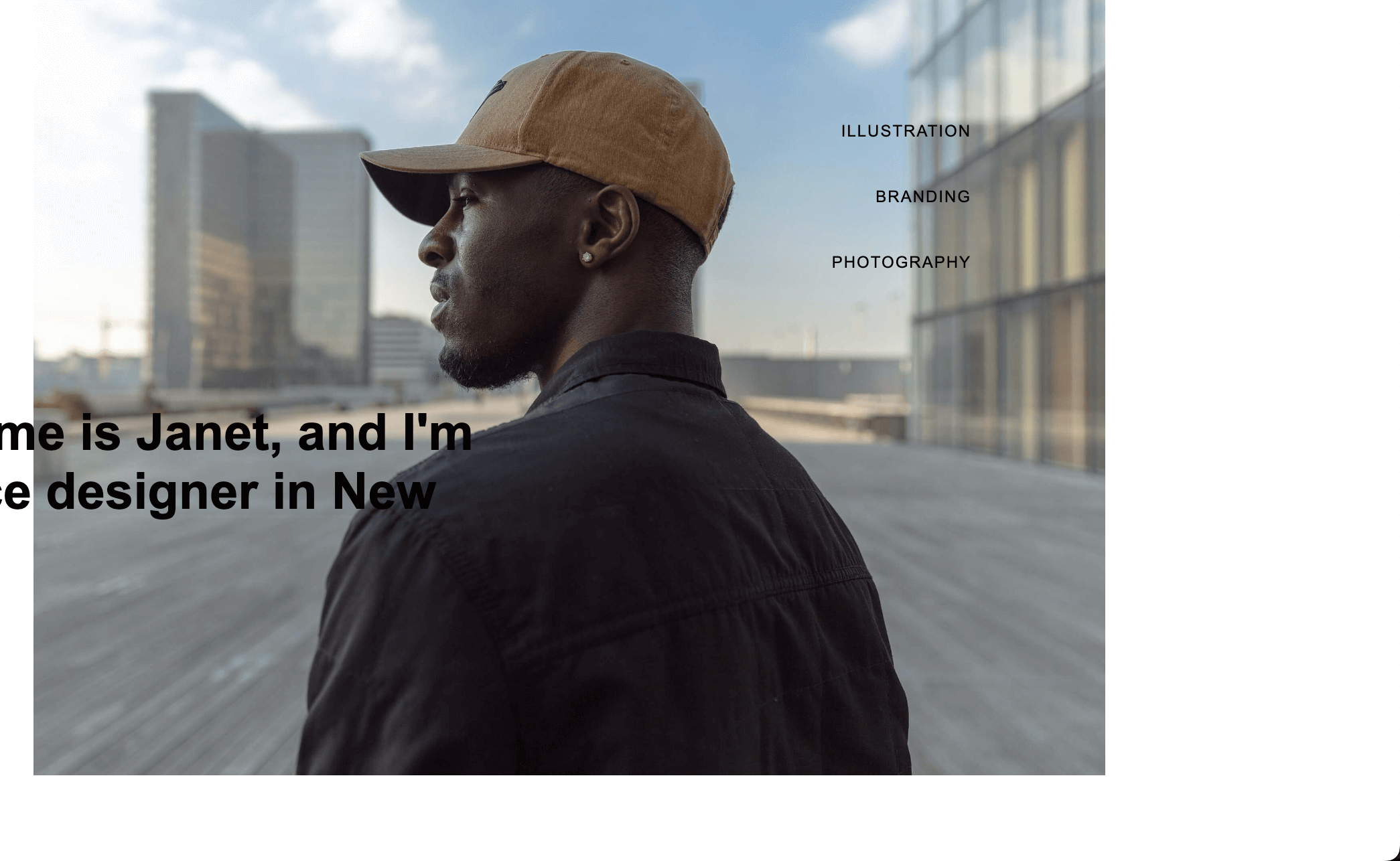 webflow 배지가 제거된 모습