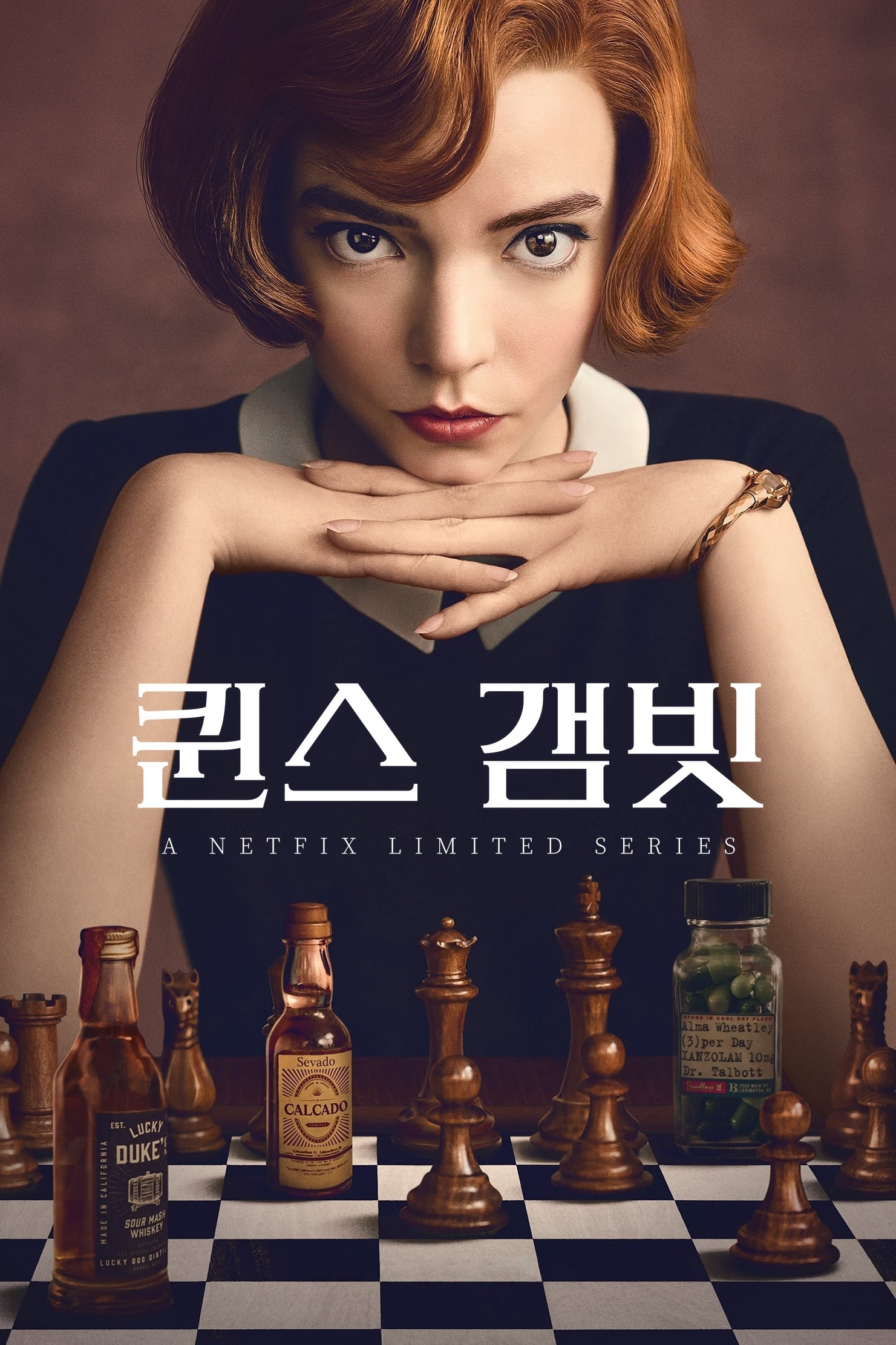 넷플릭스 퀸스갬빗 포스터 사진